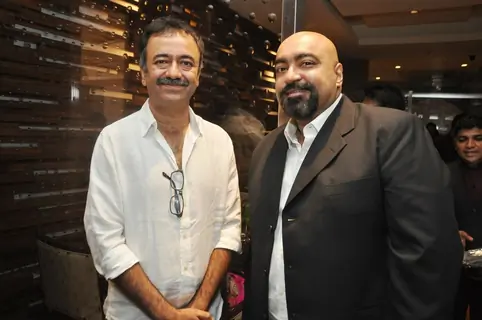Rajkumar Hirani at Rahul Thackeray & Aditi Redkar's engagement