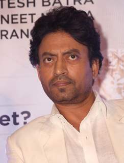 Irrfan Khan at the Press conference for 'The Lunchbox'