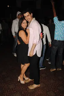Chandni Bhagwanani and Nishad Vaidya at the 'Mahabharat' Launch Party