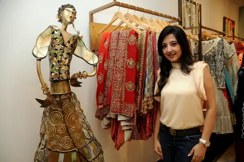 Amy Billimoria dolls up Falguni Pathak this  Navratri