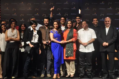 The cast of '24' at the Press meet