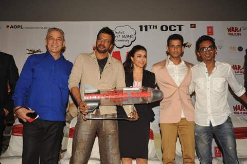 Music launch of 'War Chhod Na Yaar' with the cast of the movie