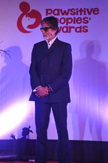 Amitabh Bachchan at the Pawsitive People's Awards