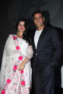 Nimrat Kaur and Akshay Kumar were seen at the Jagran Film Festival 2013