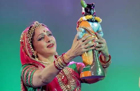 Hema Malini's dance performance in Kolkata