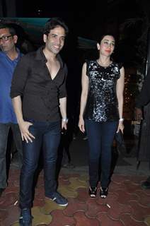 Tusshar Kapoor and Karisma Kapur were at Chunky Pandey's Birthday Bash