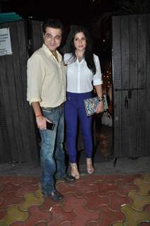 Sanjay Kapoor and his wife were at Chunky Pandey's Birthday Bash