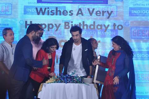 Ranbir Kapoor celebrates his birthday at the event