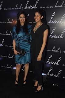 Sridevi with her daughter Janvi at the Fashion Label Koecsh Launch