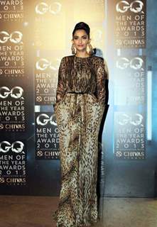 Sonam Kapoor at the GQ Man of the Year Award 2013