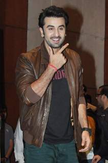 Ranbir Kapoor at a Press Conference to promote 'Besharam'