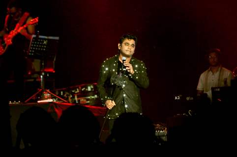 A R Rahman performs during the Concert -  'Rahman Ishq'