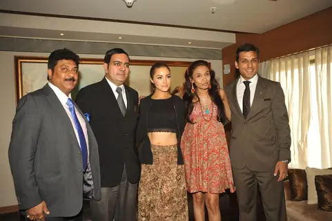 Olivia Culpo at her tour to promote social issues