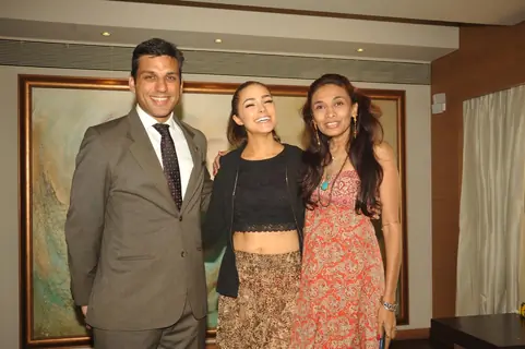 Olivia Culpo at her tour to promote social issues