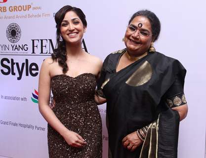 Yami Gautam and Usha Uthup at the Femina Style Diva Pune