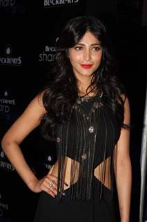 Shruti Haasan was seen at the Blackberrys Sharp Nights 2013