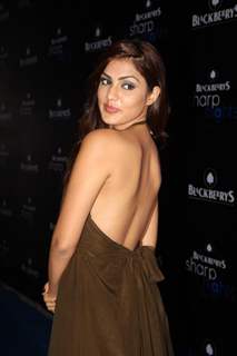 Rhea Chakraborty was at the Blackberrys Sharp Nights 2013