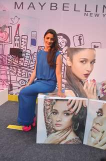 Alia Bhatt launches 'Color Show' by Maybelline NY