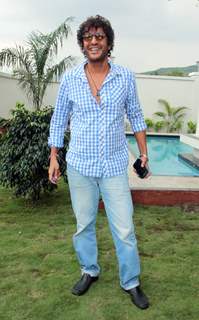 Chunky Pandey at the Inauguration of Galaxy Valley of Stars