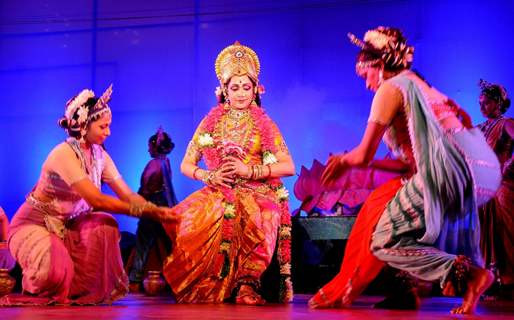 Hema Malini performs during the Dasara celebrations