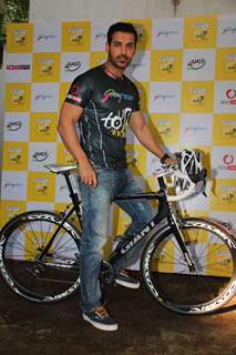 John Abraham - brand ambassador of Godrej Eon Tour De India