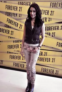 Shraddha Kapoor at Forever 21's store launch