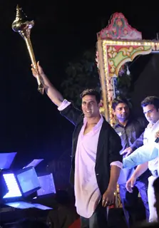 Akshay Kumar at the Luv-Kush Ramleela on Dusshera