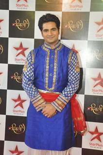 karan Mehra at the Star Plus Diwali TV show