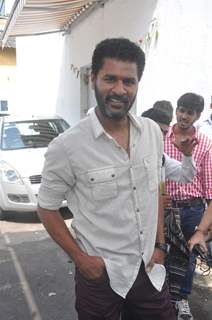 Prabhu Deva at R.Rajkumar promotions