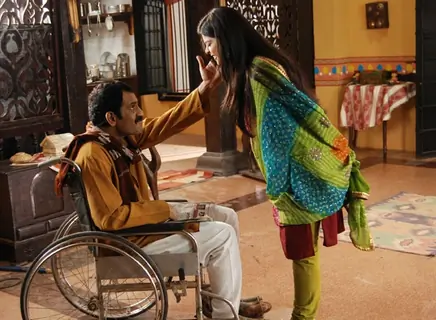 Jyoti chears by his father