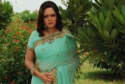 Vasundhara Rajvansh looking shocked