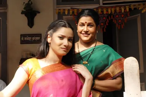 Sulochana with her favourate daughter Archana