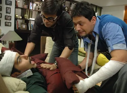 Rajdeep and Kapil torching Bhupinder