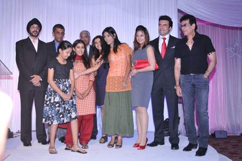 The cast and crew at the launch of Bayttaab Dil Kee Tamanna Hai