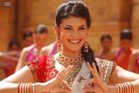 Jacqueline Fernandez looking beautiful in ethnic wear