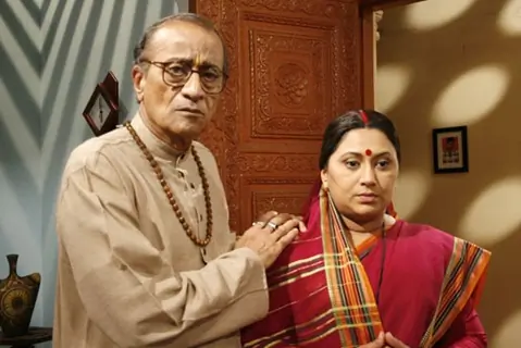 The oldest couple Jagdish and Laxmi Jaiswal