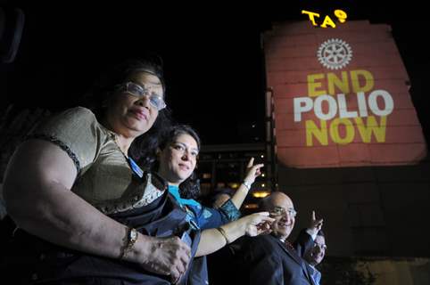 Priya Dutt Inaugurated END POLIO NOW on World Polio Day