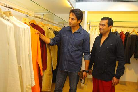 Launch of designer Shaahid Amin's new collection