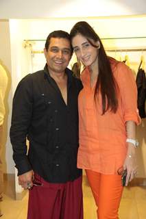 Launch of designer Shaahid Amin's new collection