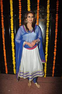 Huma Qureshi was at Ekta Kapoor's Grand Diwali Party