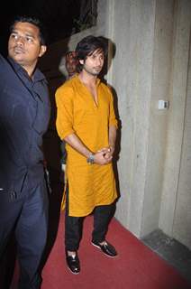 Shahid Kapoor was seen at Susheel Gupta's Party