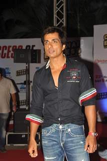 Sonu Sood was seen at the Success Party of Chennai Express