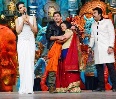 Kangana Ranaut promotes Rajjo on the sets of 'Comedy Circus Ke Mahabali'