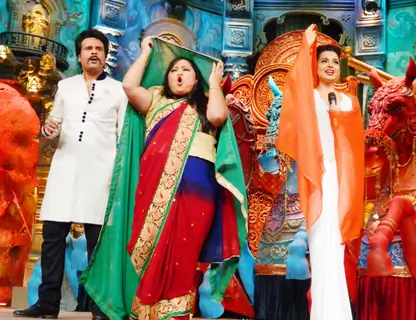 Kangana Ranaut promotes Rajjo on the sets of 'Comedy Circus Ke Mahabali'
