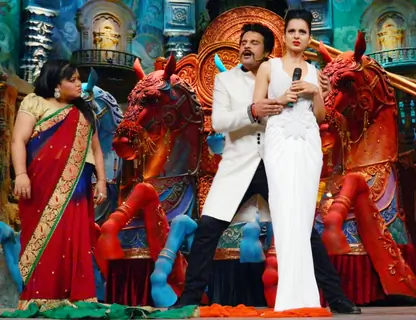 Kangana Ranaut promotes Rajjo on the sets of 'Comedy Circus Ke Mahabali'