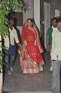 Vidya Balan during the on location for promotional Photo Shoot