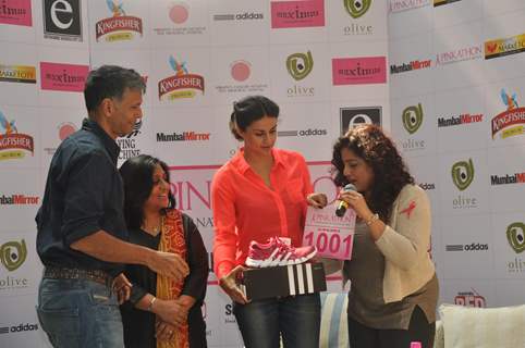 Press conference of Pinkathon International Women's 10K Run