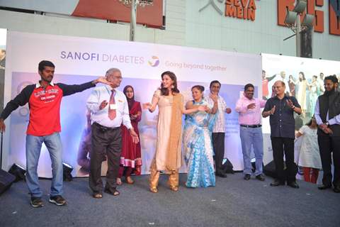 Madhuri Dixit at Sanofi India's diabetes awareness event