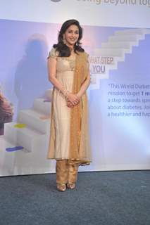 Madhuri Dixit at Sanofi India's diabetes awareness event