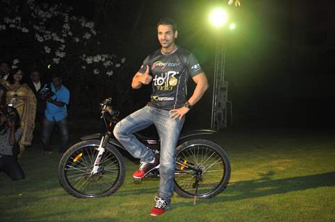 John Abraham launches Godrej Eon Tour de India 2013